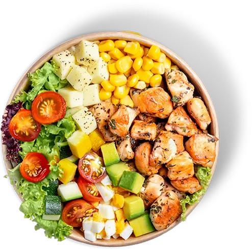 Ensalada pollo finas hierbas