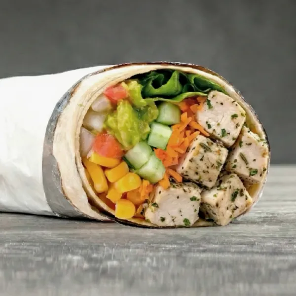 Wrap pollo finas hierbas